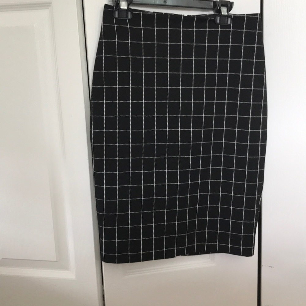 Midi Patterned Skirt